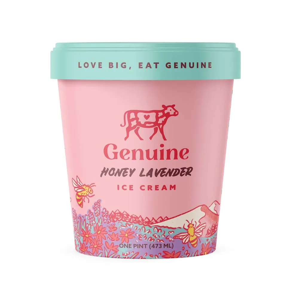 Ice Cream, Honey Lavender
