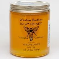 Honey Raw Wildflower 8 oz