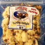 Cheese 8 oz Curds Hot Pepper COG