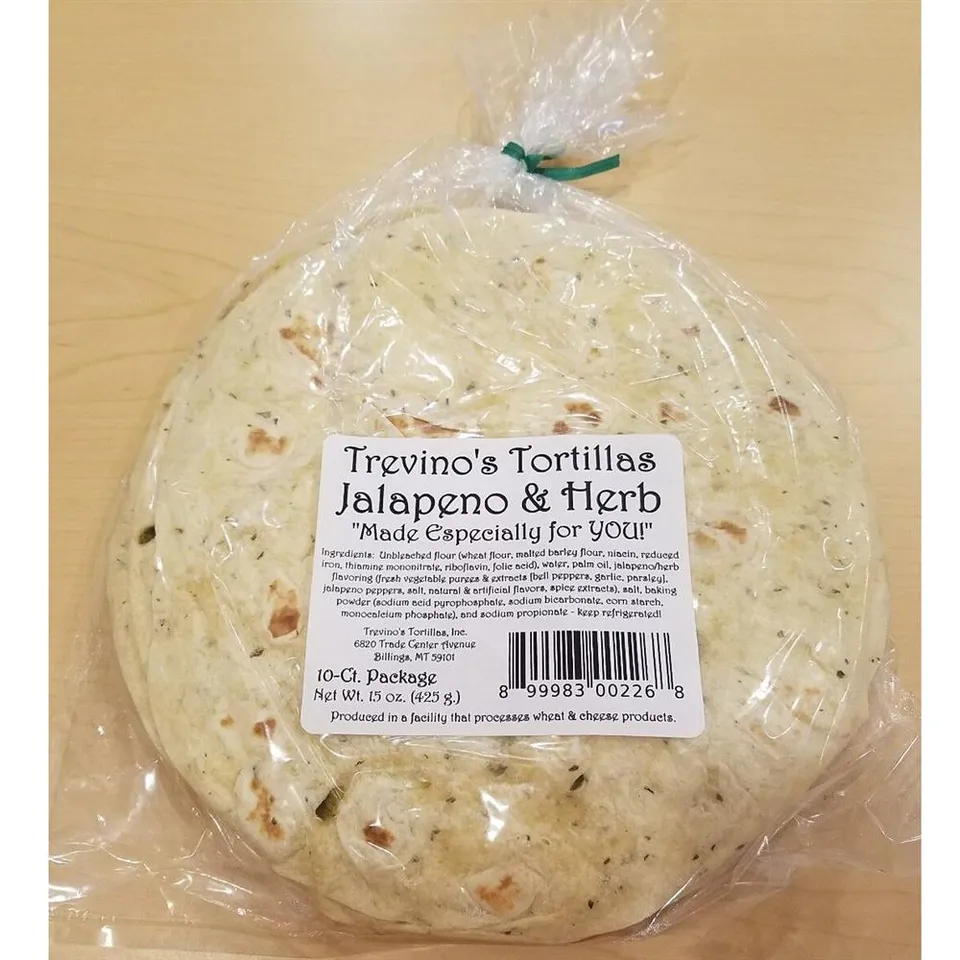 Tortillas, Jalapeno & Herb