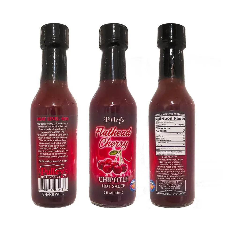Hot Sauce, Flathead Cherry Chipotle