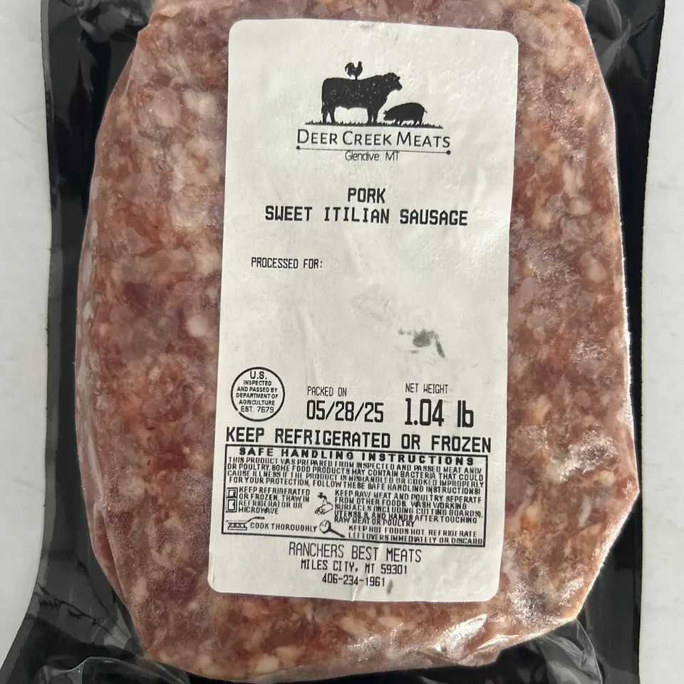 Pork sweet Italian sausage