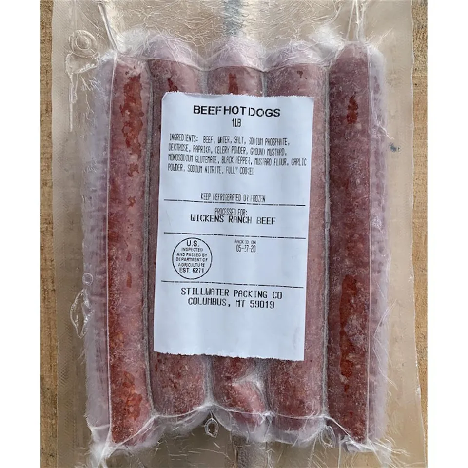 Beef Cowboy Dogs with Pinto Beans
