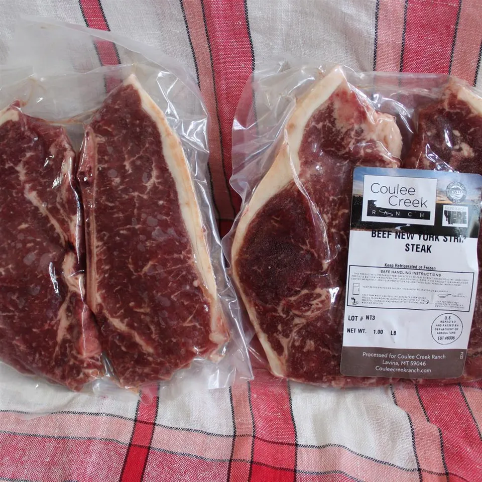 Beef, New York Steak - 100% Grass Fed