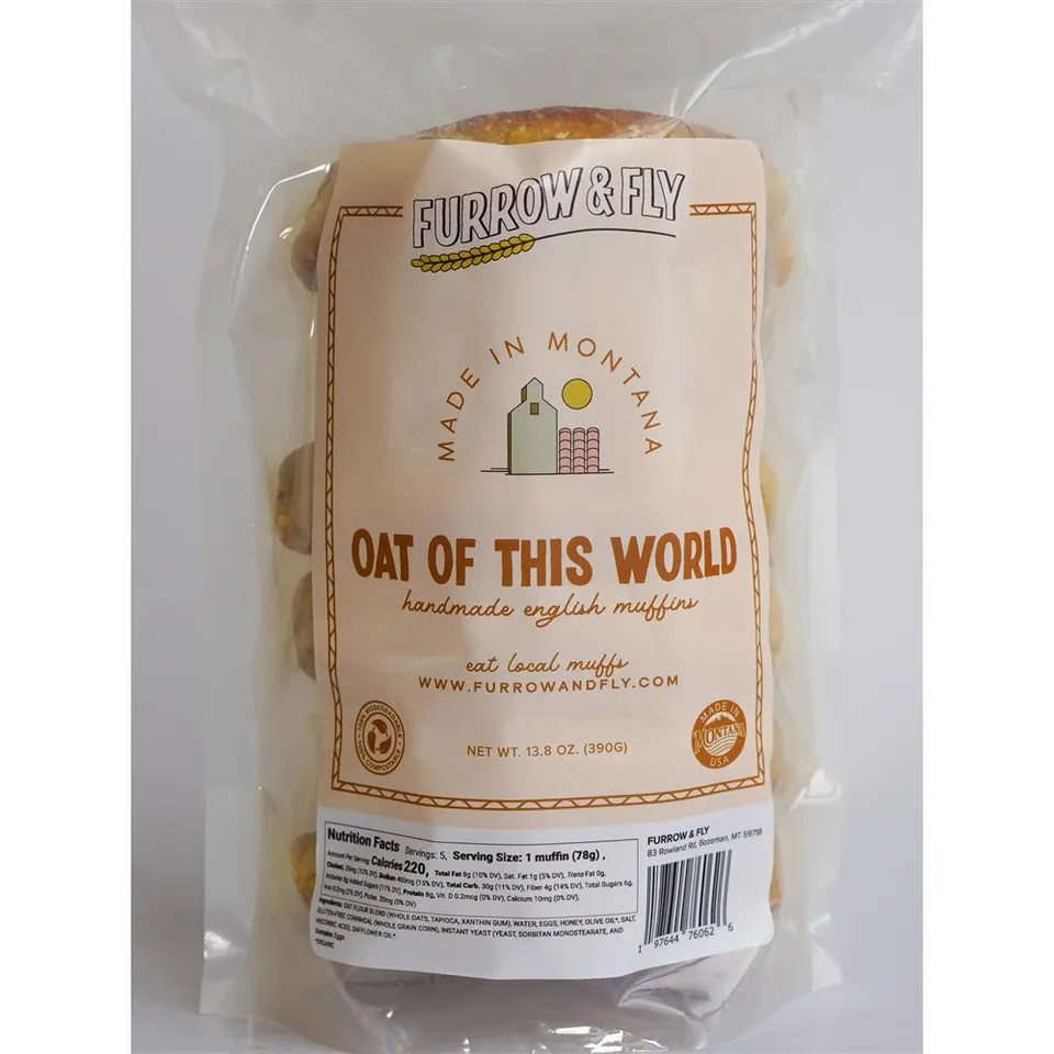 English Muffins, Oat of this World (GF)