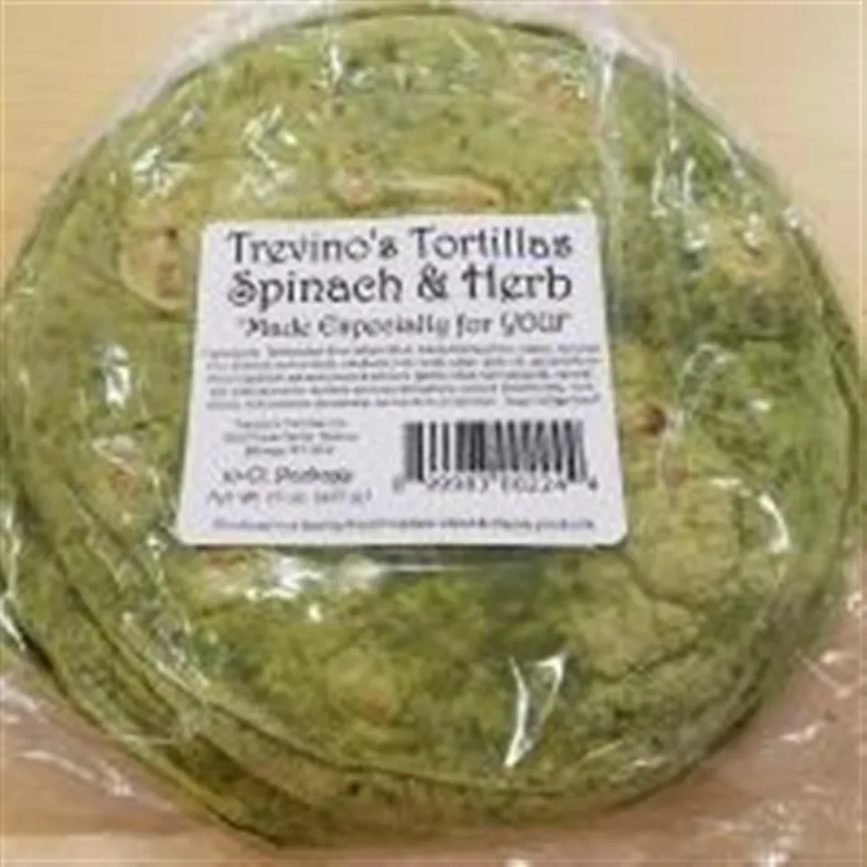 Tortillas, Spinach