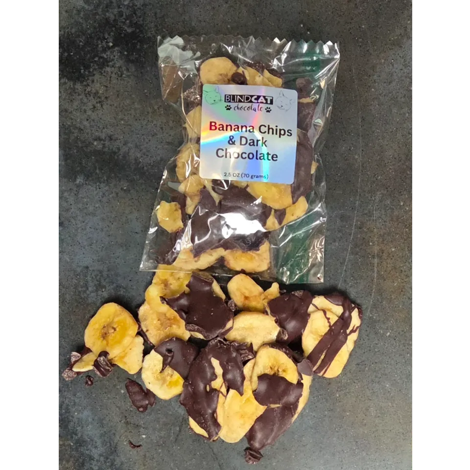 Banana Chips and Dark Chocolate