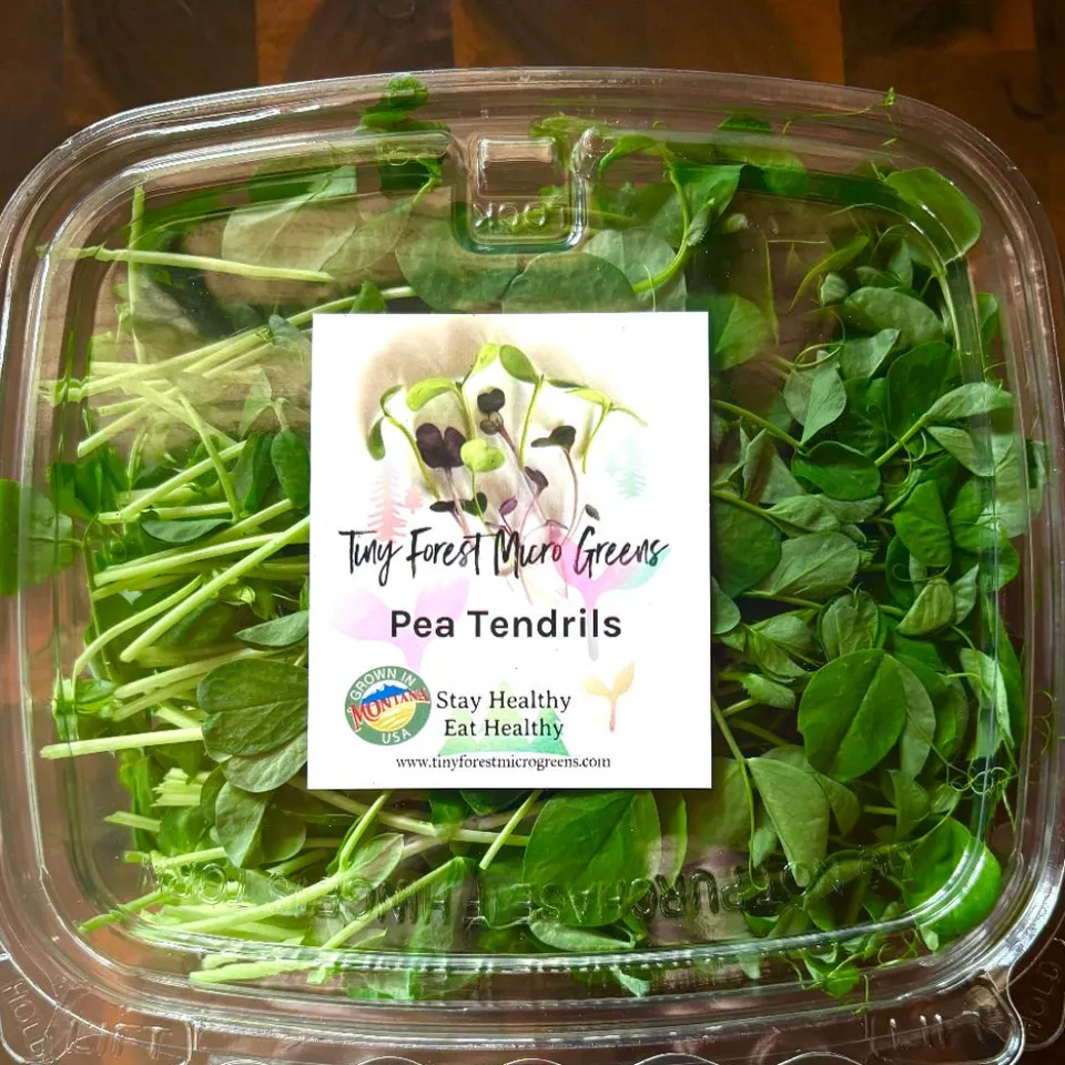 *Microgreens, Pea Shoot