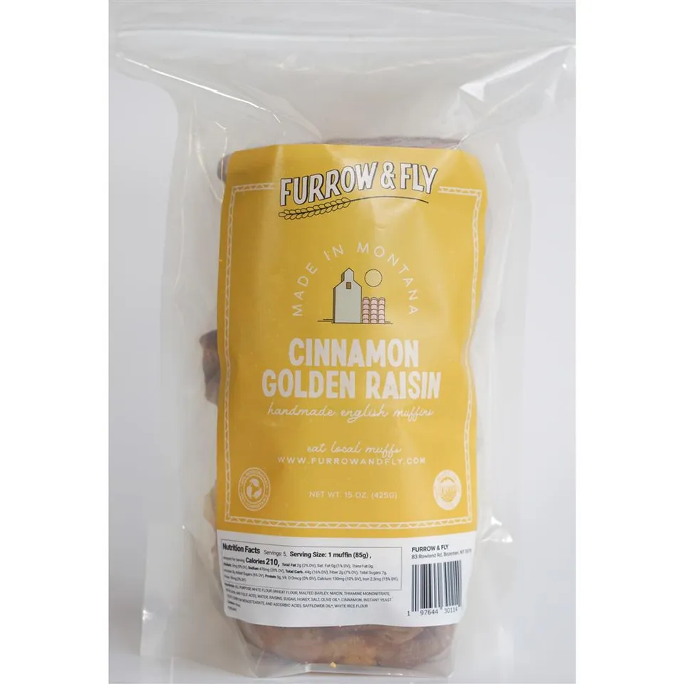 English Muffins, Cinnamon Golden Raisin