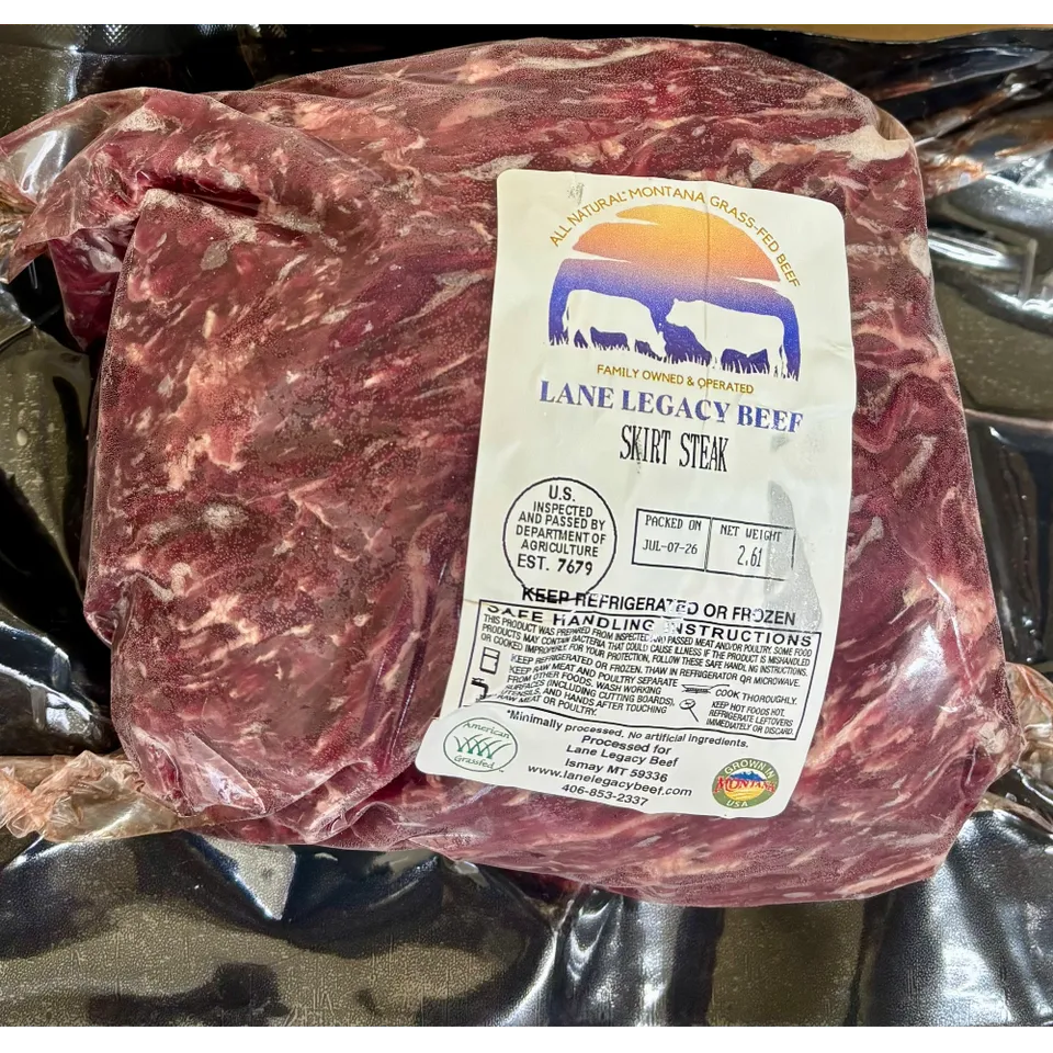 Beef, Skirt Steak - 100% Grass Fed