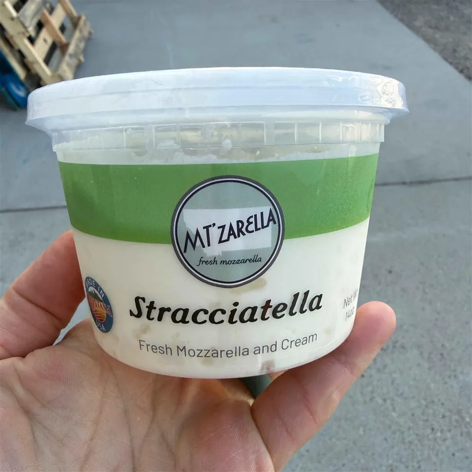 Cheese, Fresh Mozzarella Stracciatella