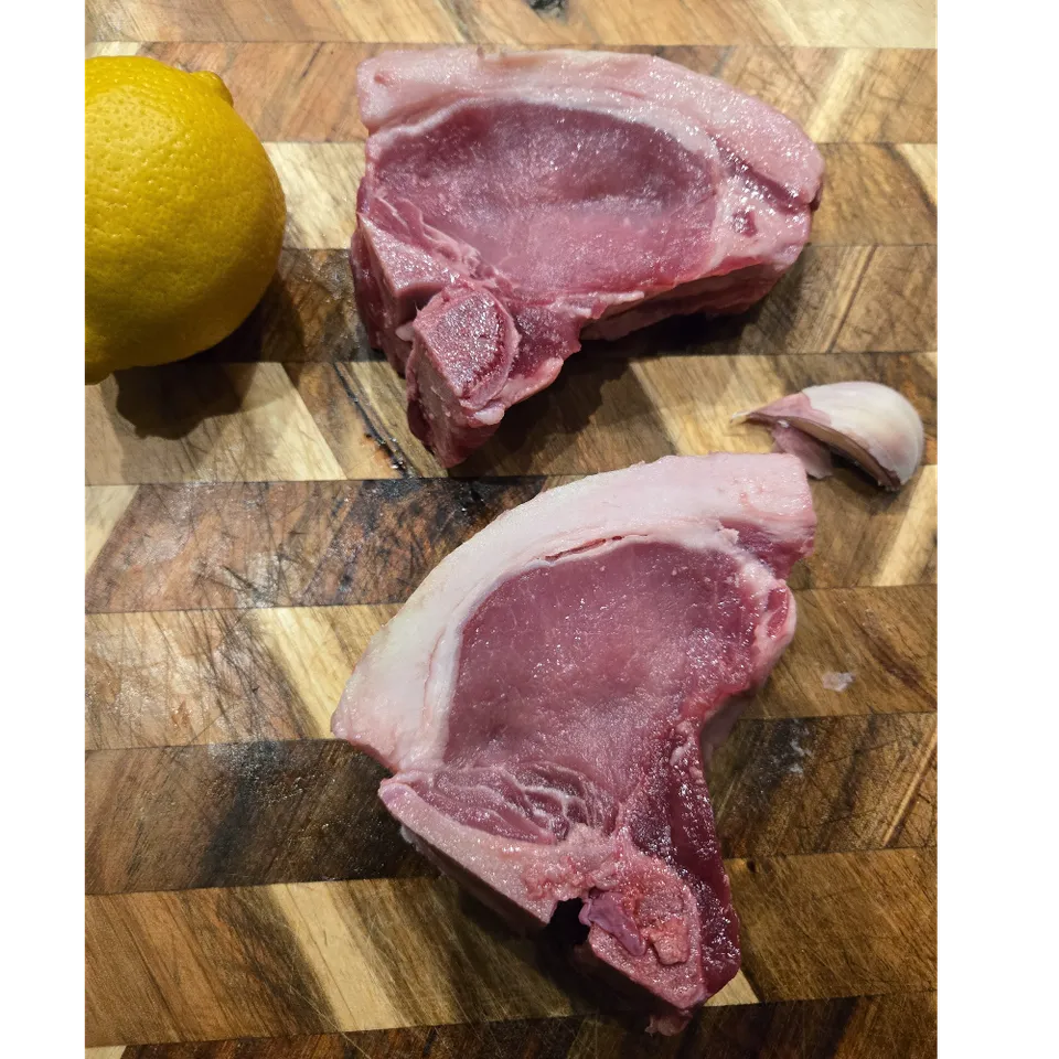 Pork, Chop Bone-in--Pasture Heritage Meishan
