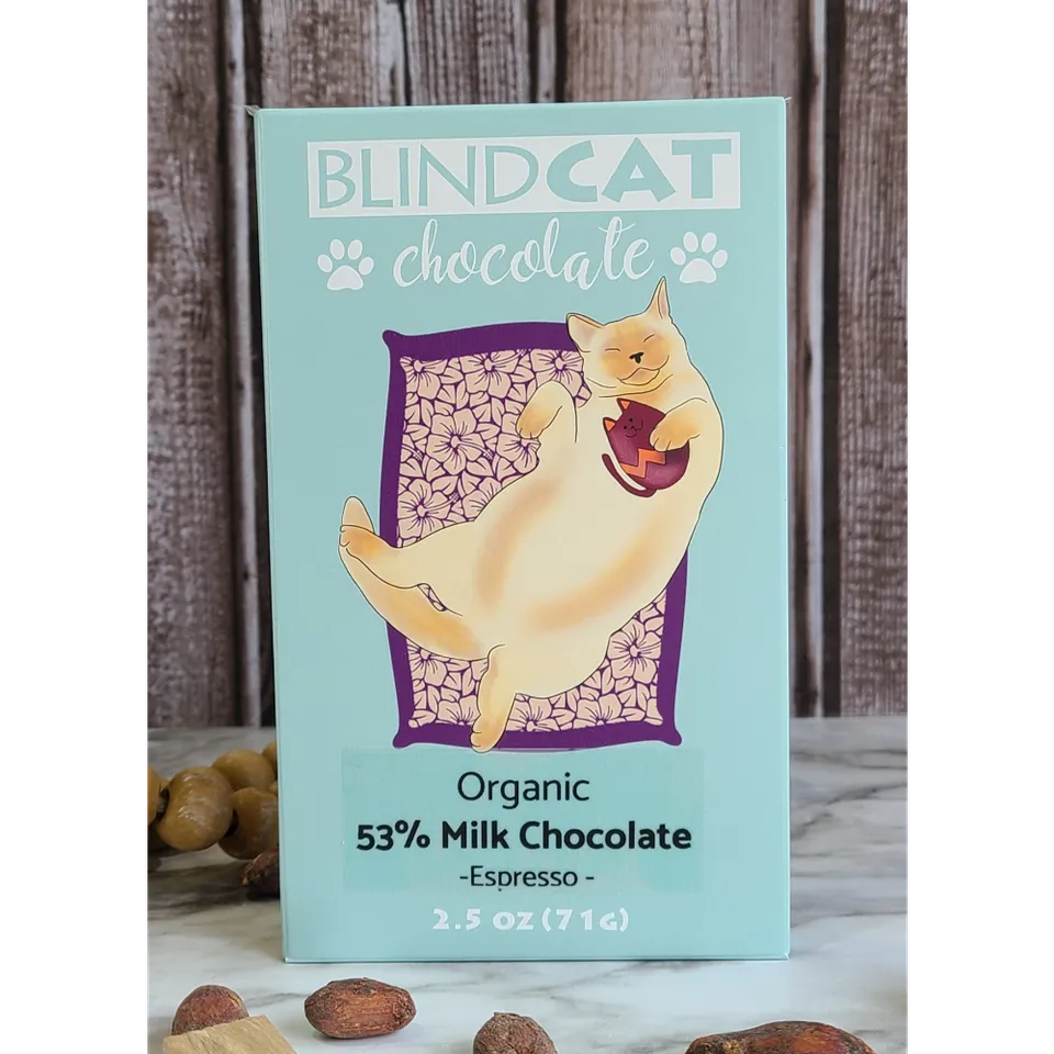 53% Organic Milk Chocolate with Coffee
