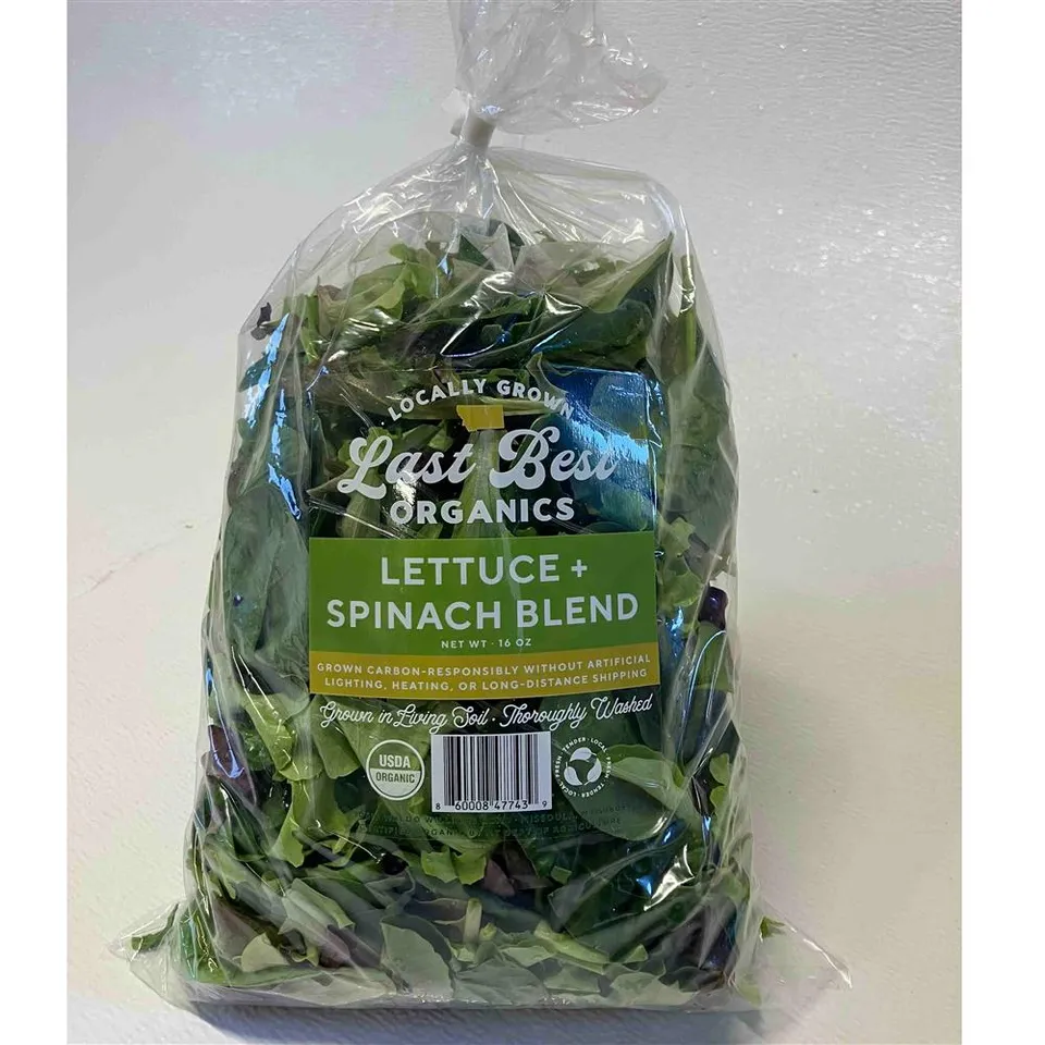 Lettuce Salad - Spinach 50/50 1# Bags COG