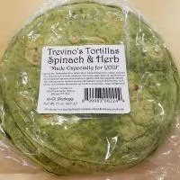 Tortillas Spinach Herb 8 in