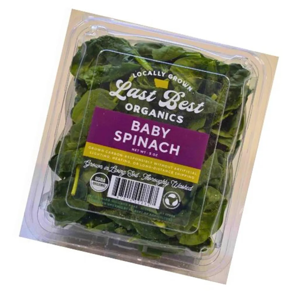 Spinach Young Clamshell COG