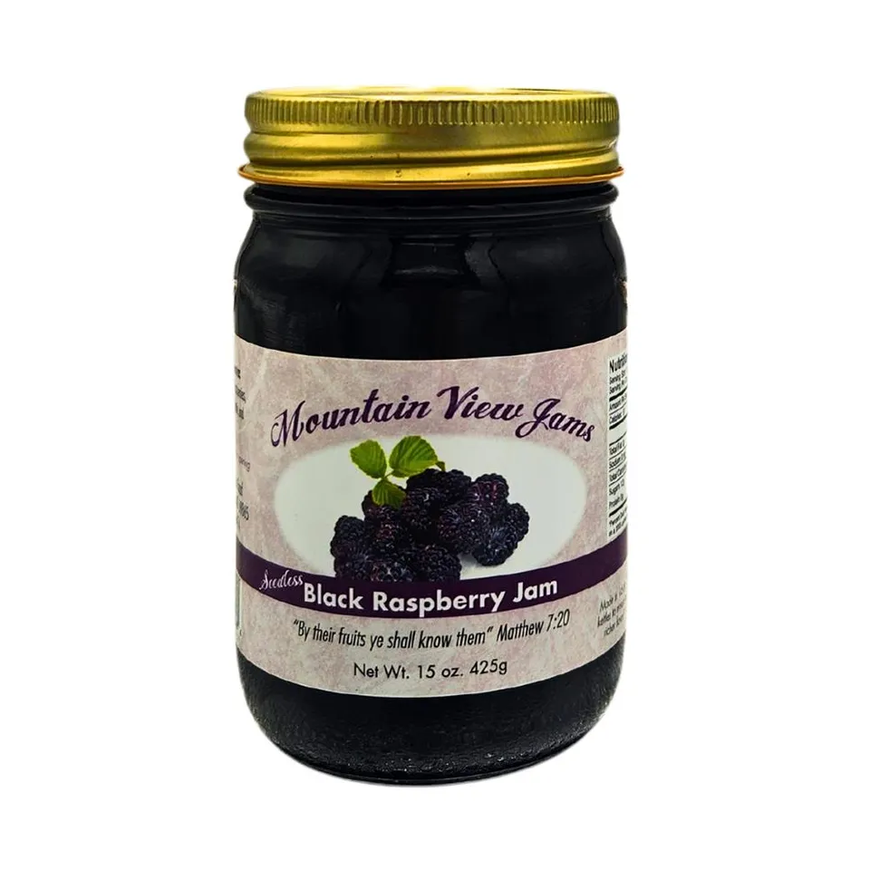 Jam Black Raspberry (Seedless)