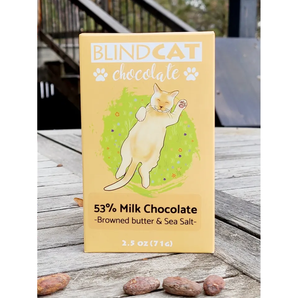 53% Milk Chocolate with Browned Butter & Sea Salt