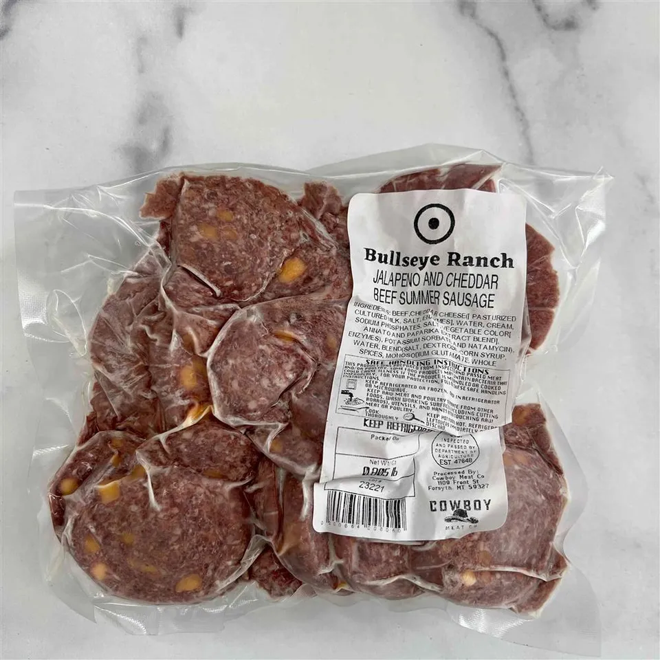 Beef, Salami- Jalapeno Cheddar