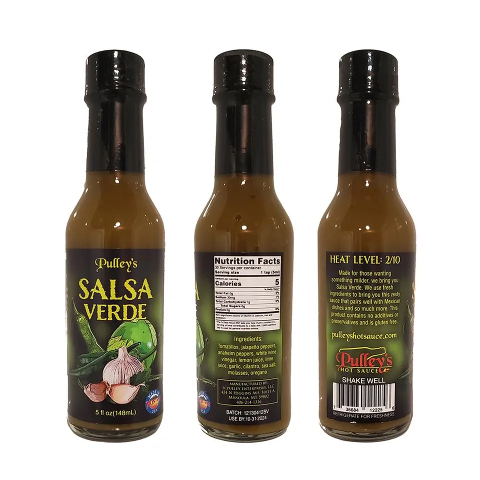 Hot Sauce, Salsa Verde