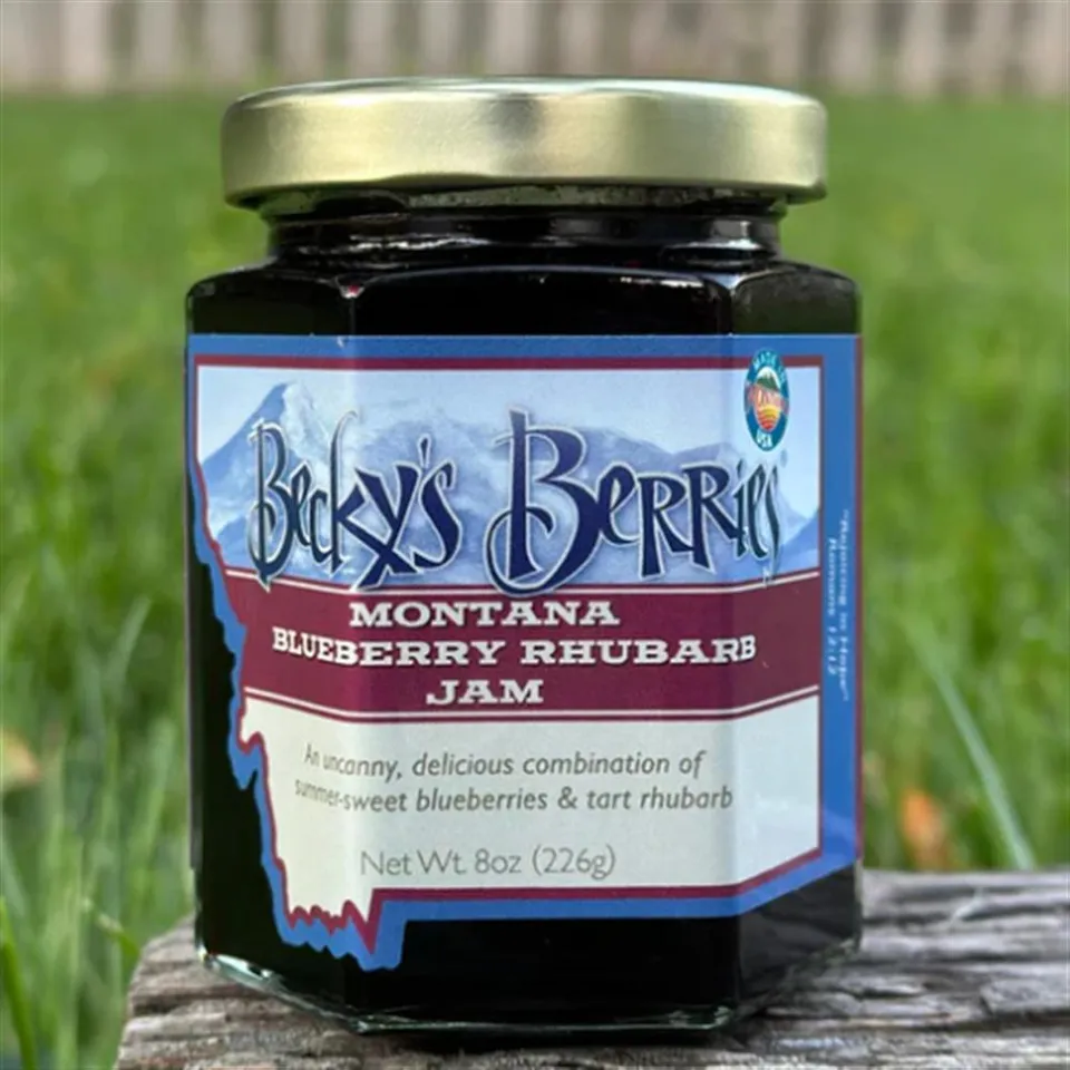 Jam, Blueberry Rhubarb