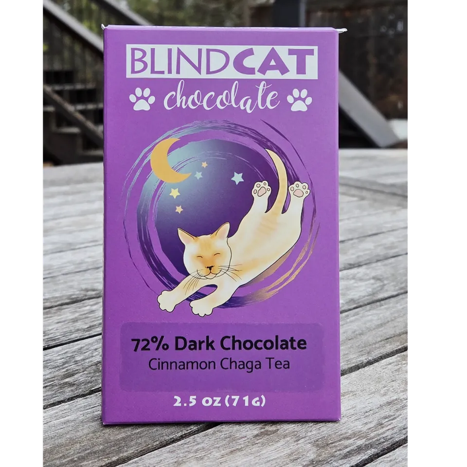 72% Dark Cinnamon Chaga Tea