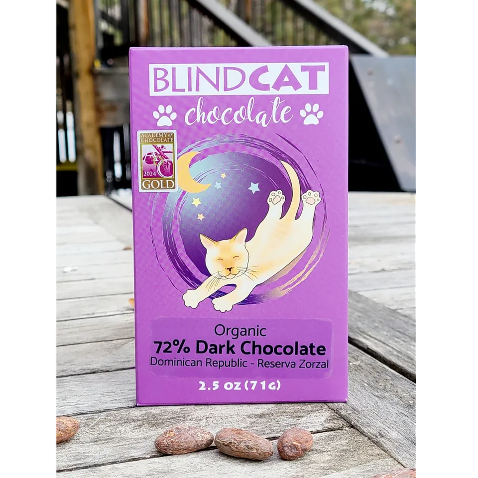 72% Dark Chocolate, Dominican Republic