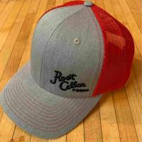 Hats, RCF Trucker Grey with Red