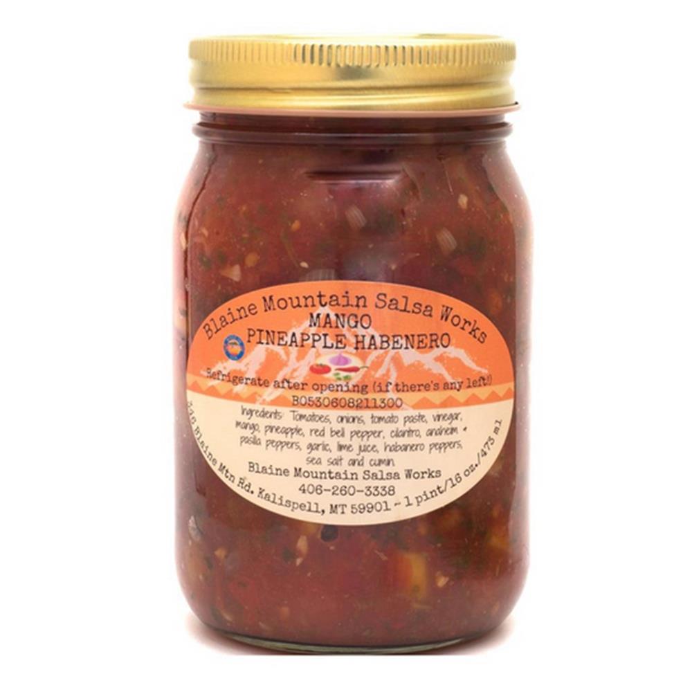 Mango Pineapple Habanero Salsa