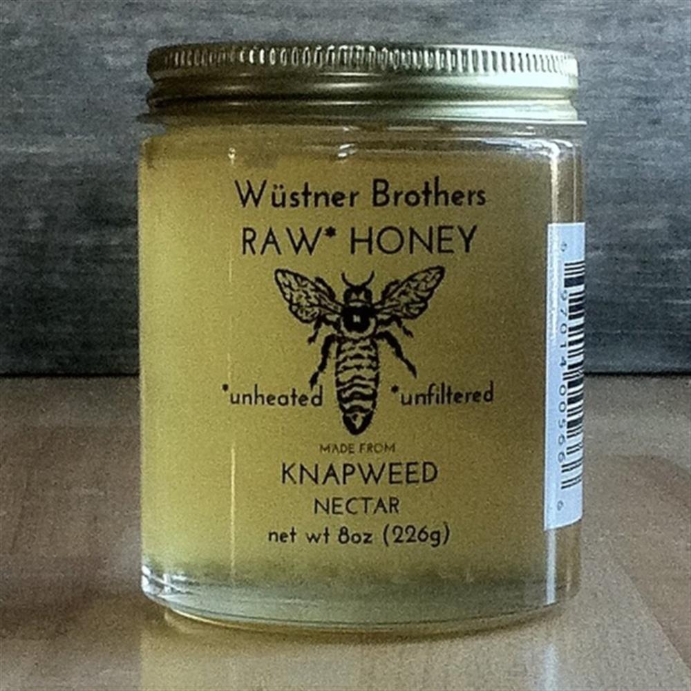Honey Raw Knapweed 8 oz Retail