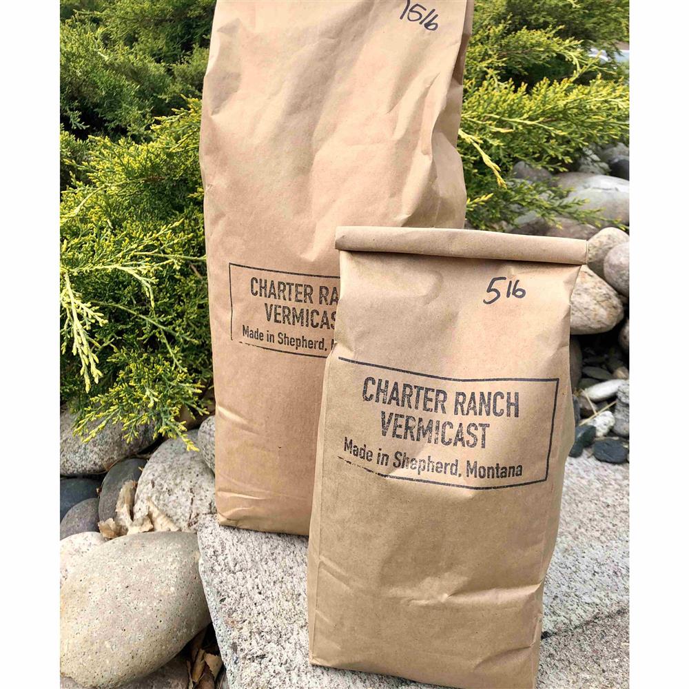 Packaged vermicast