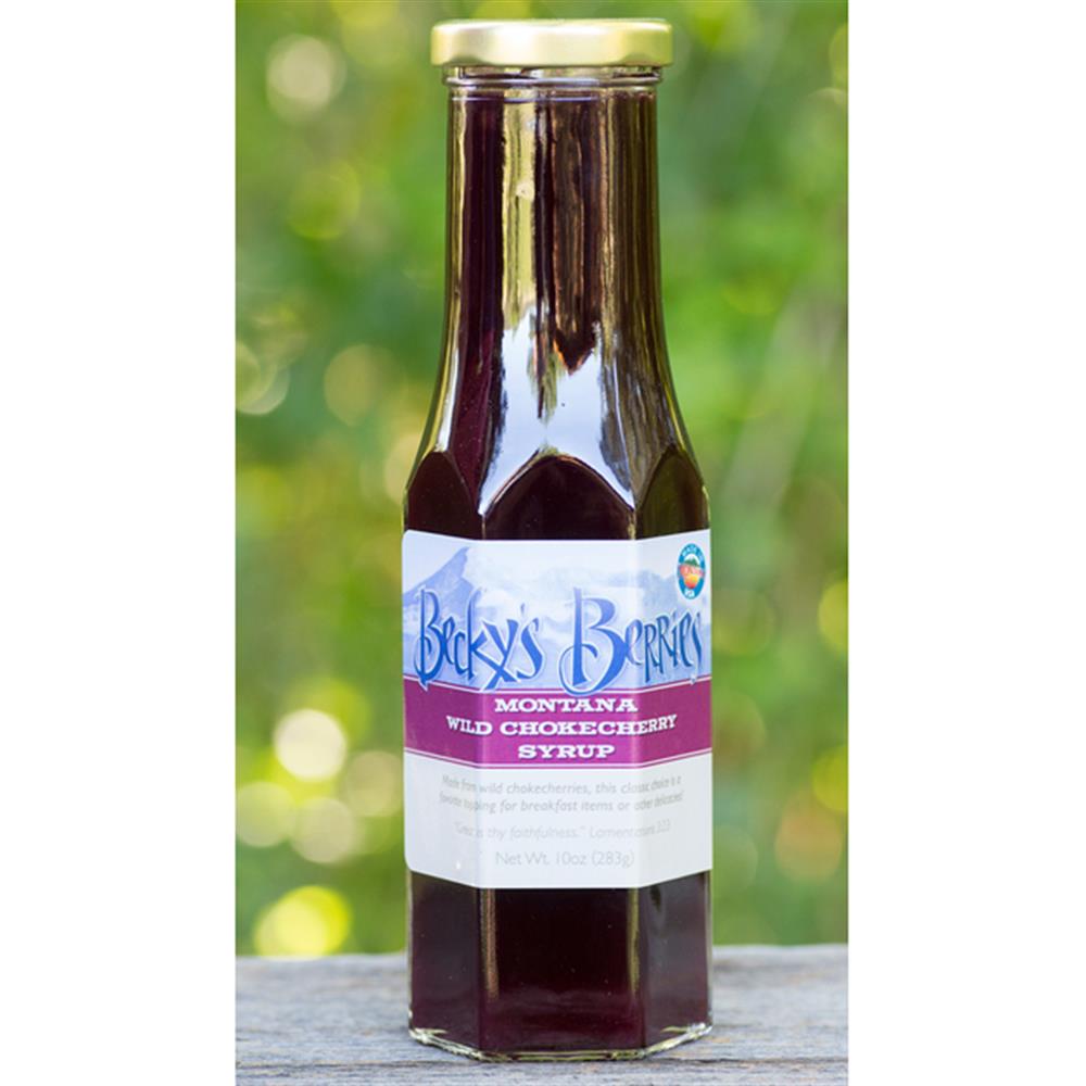 Packaged syrup, Chokecherry