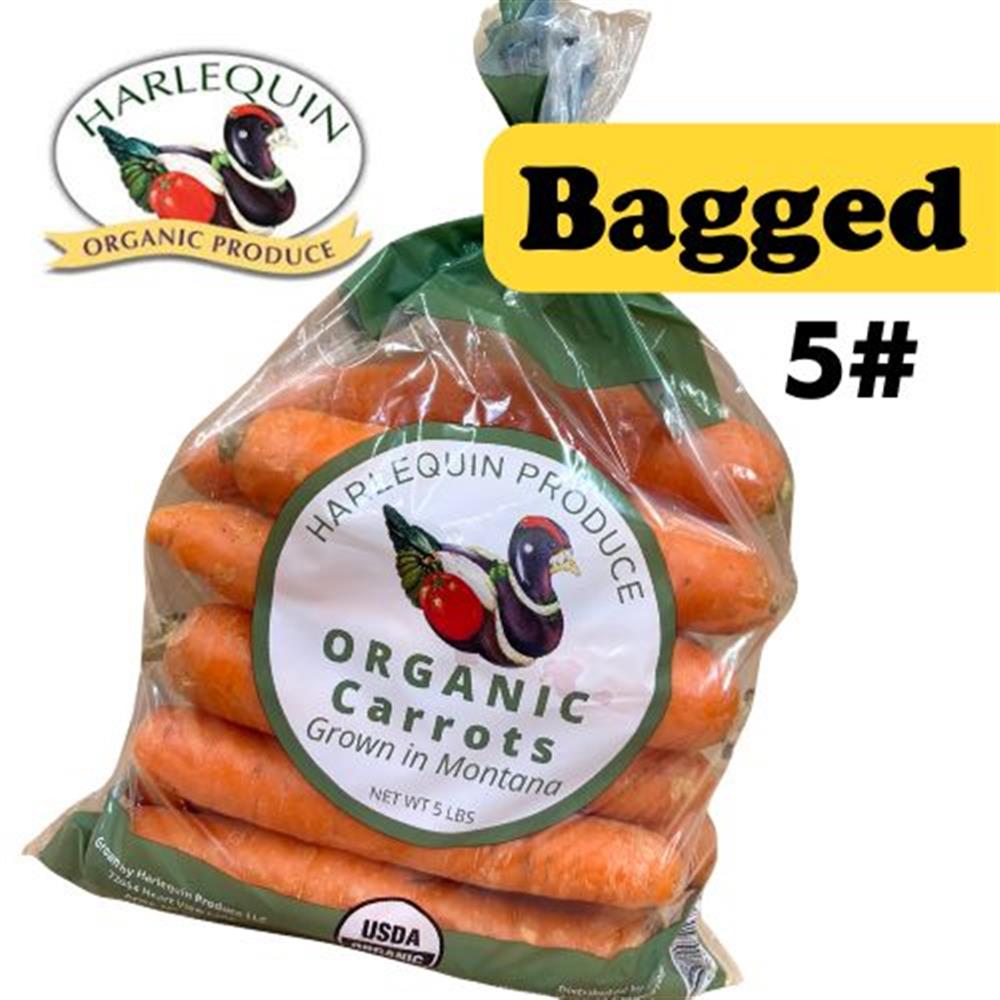Carrots BAGGED 5# COG