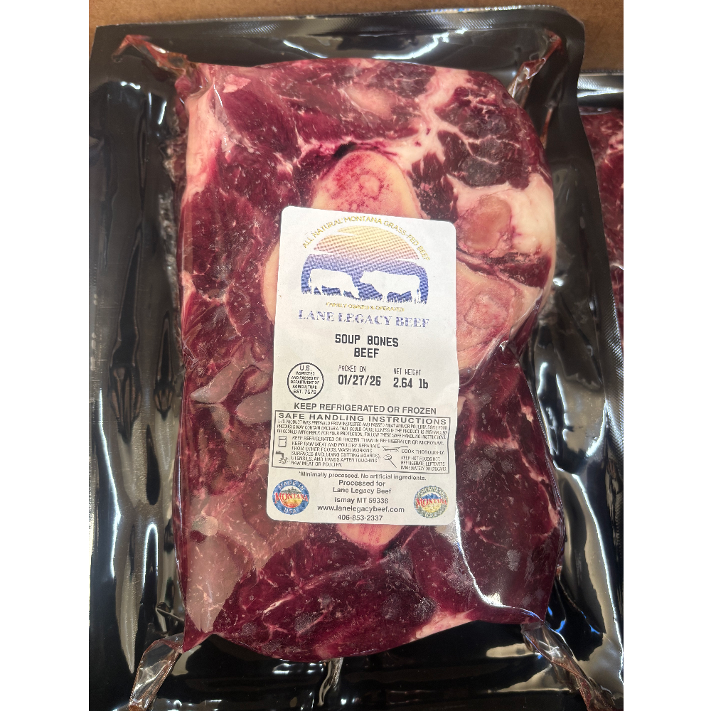 Packaged beef, Soup Bones