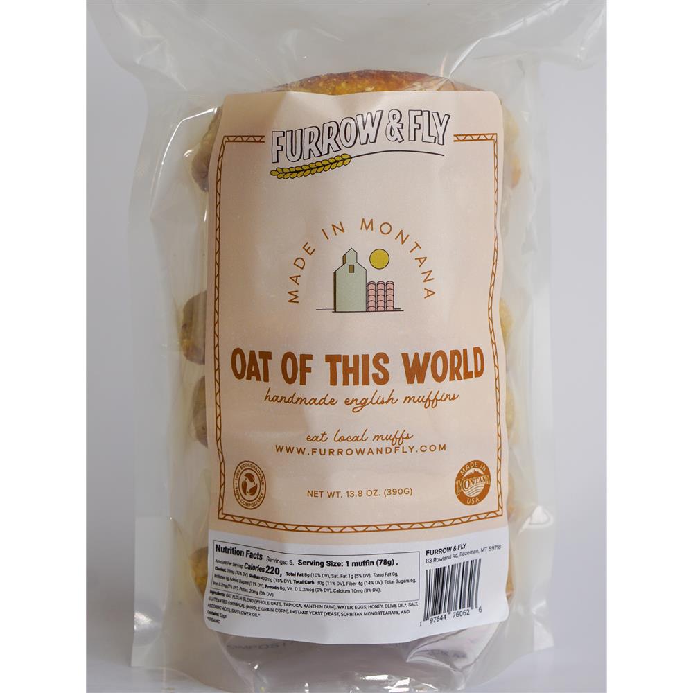 English Muffins, Oat of this World (GF)