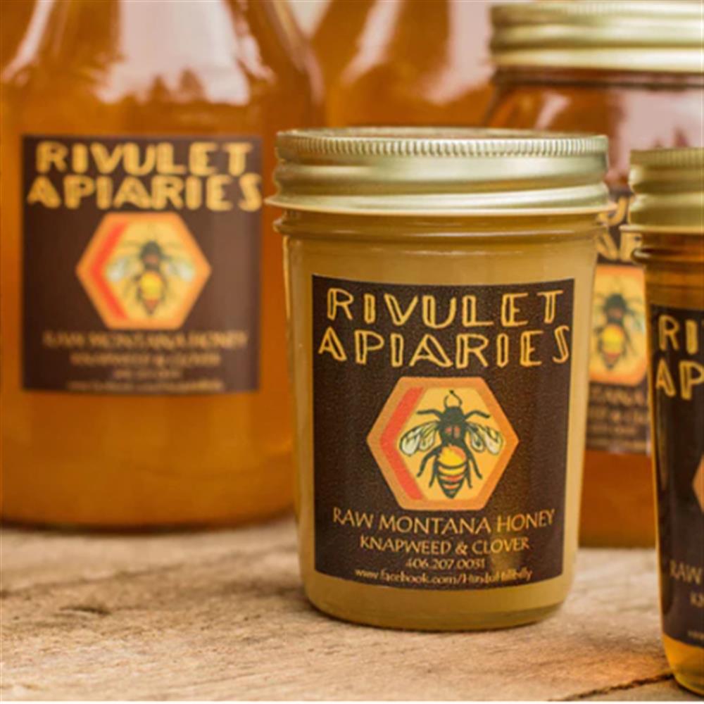 Honey Raw Wildflower/Knapweed 24 oz