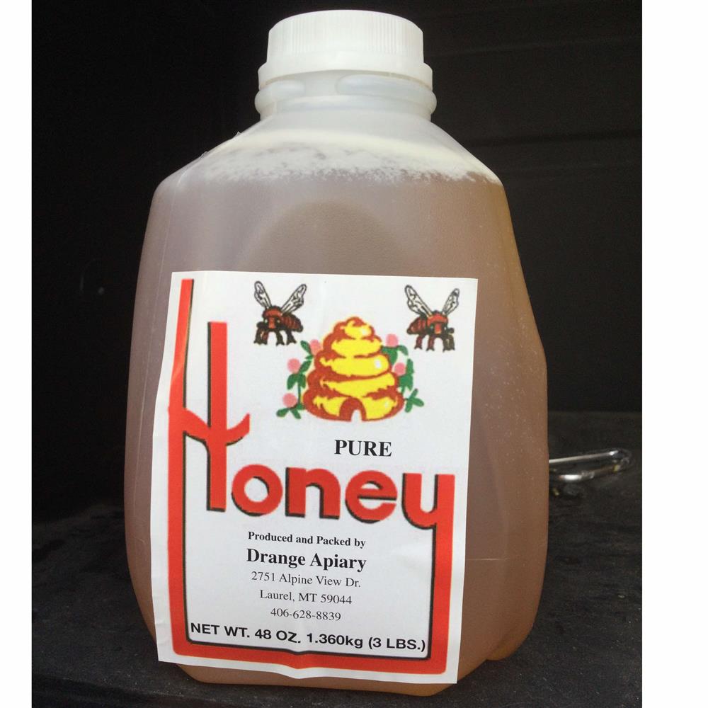 Large jug of honey