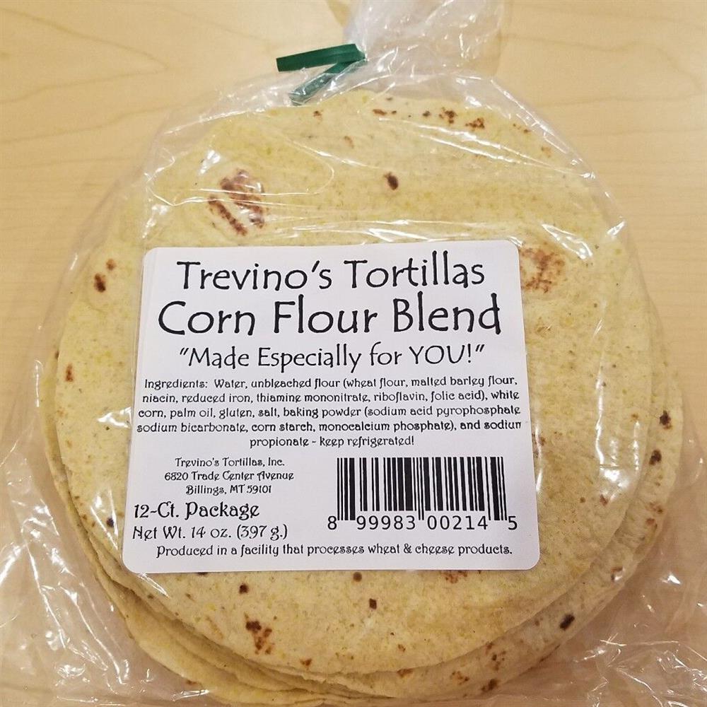 Tortillas Corn Flour 6 in