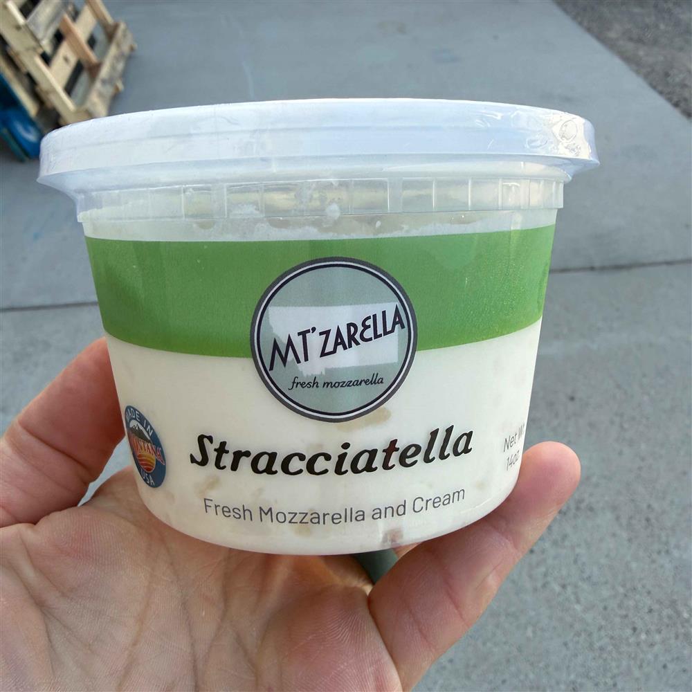 Cheese, Fresh Mozzarella Stracciatella
