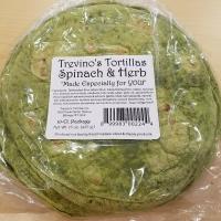 Tortillas Spinach Herb 8 in
