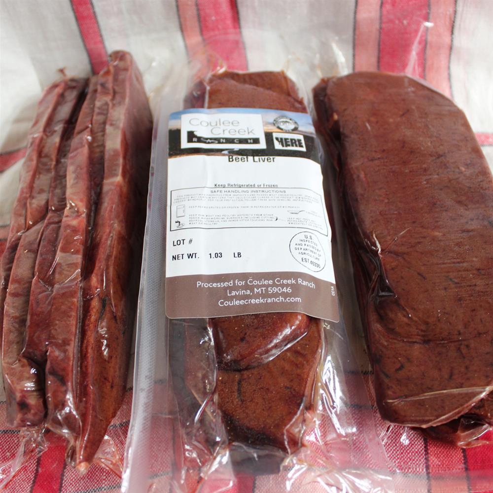 Packaged beef, Liver