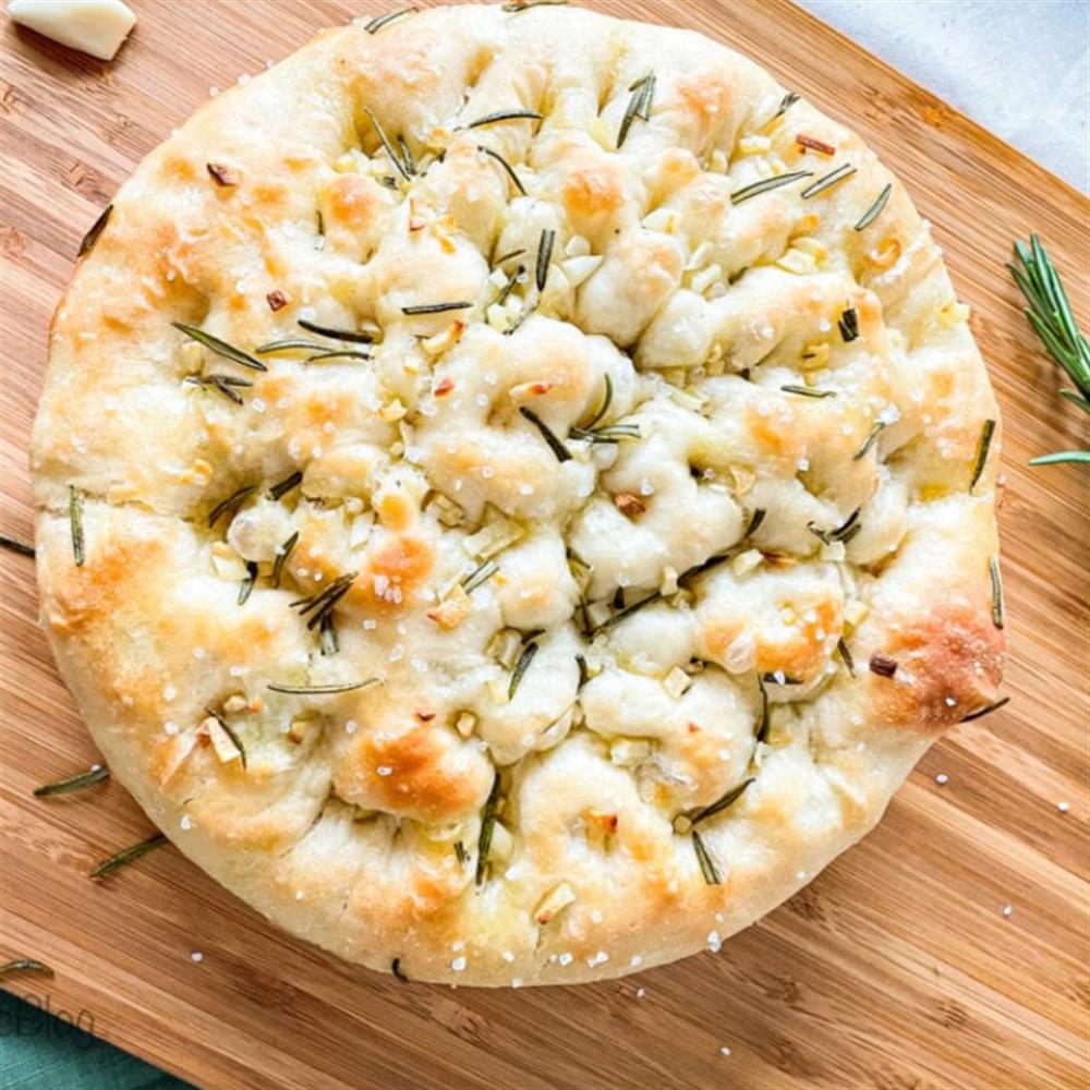 Focaccia, Rosemary and Sea Salt