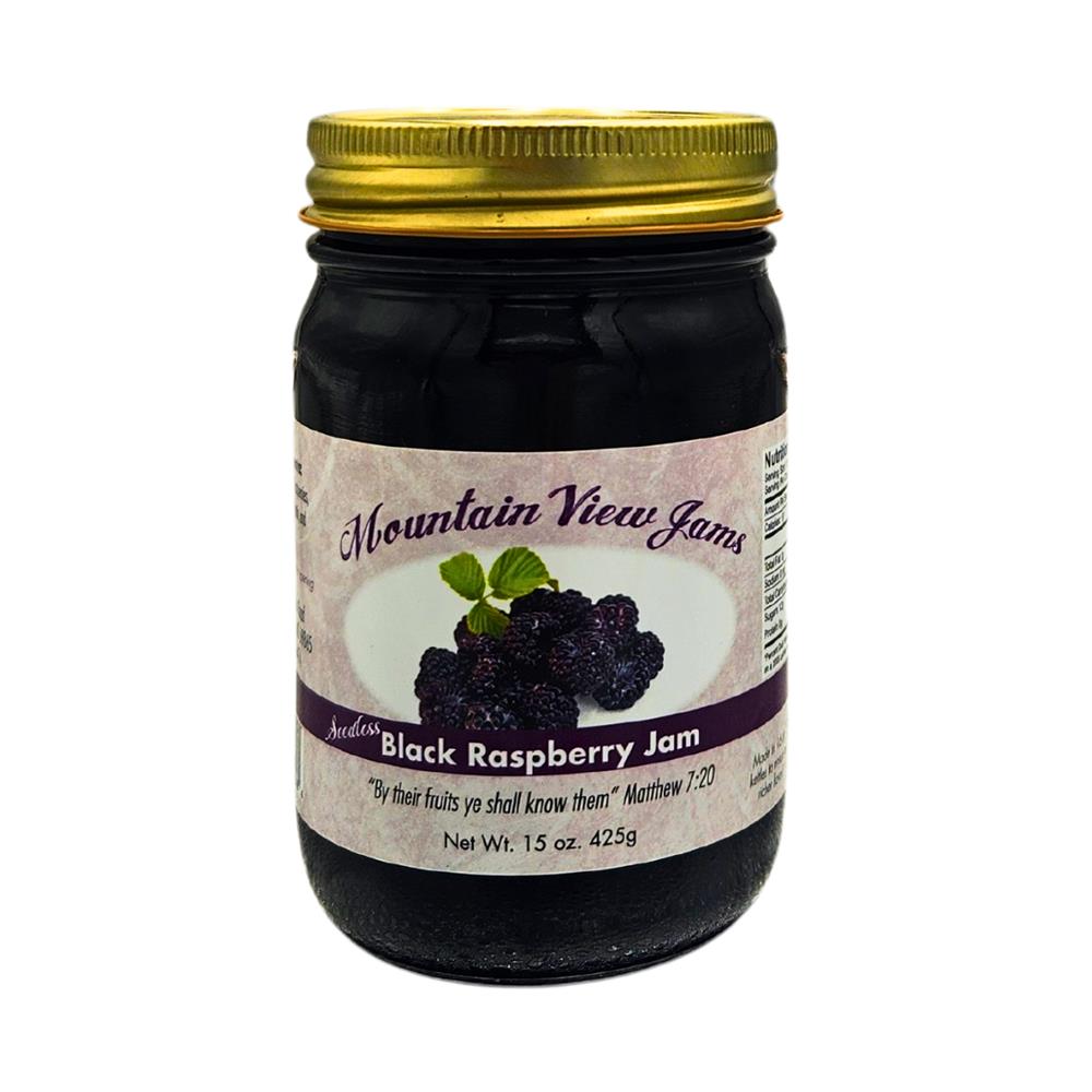 Jam Black Raspberry (Seedless)