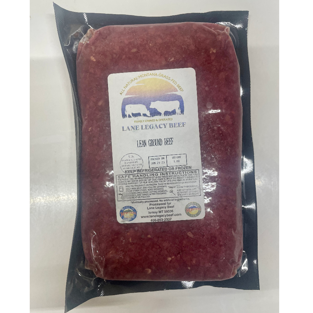 Packaged beef, Extra Lean Ground