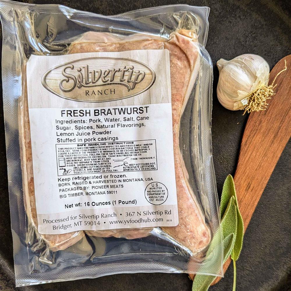 Packaged pork, Bratwursts