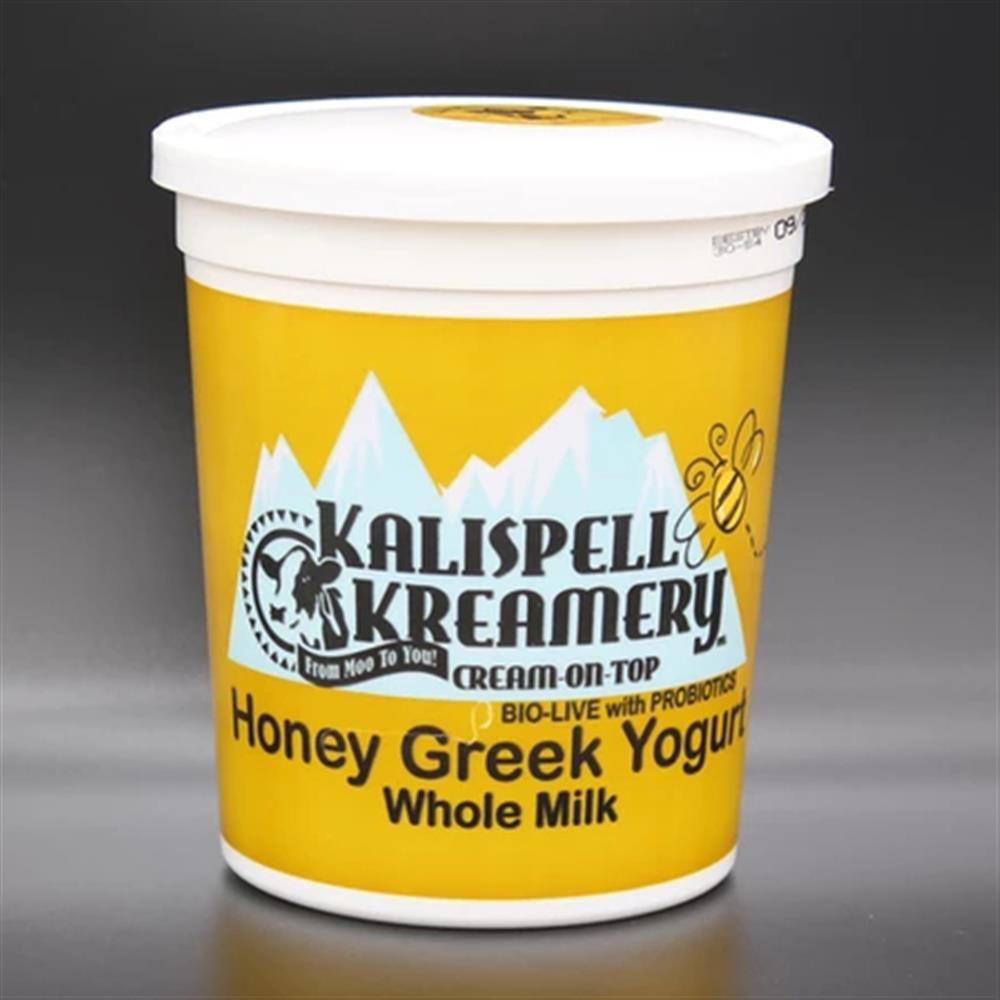 Packaged yogurt, Greek- Honey
