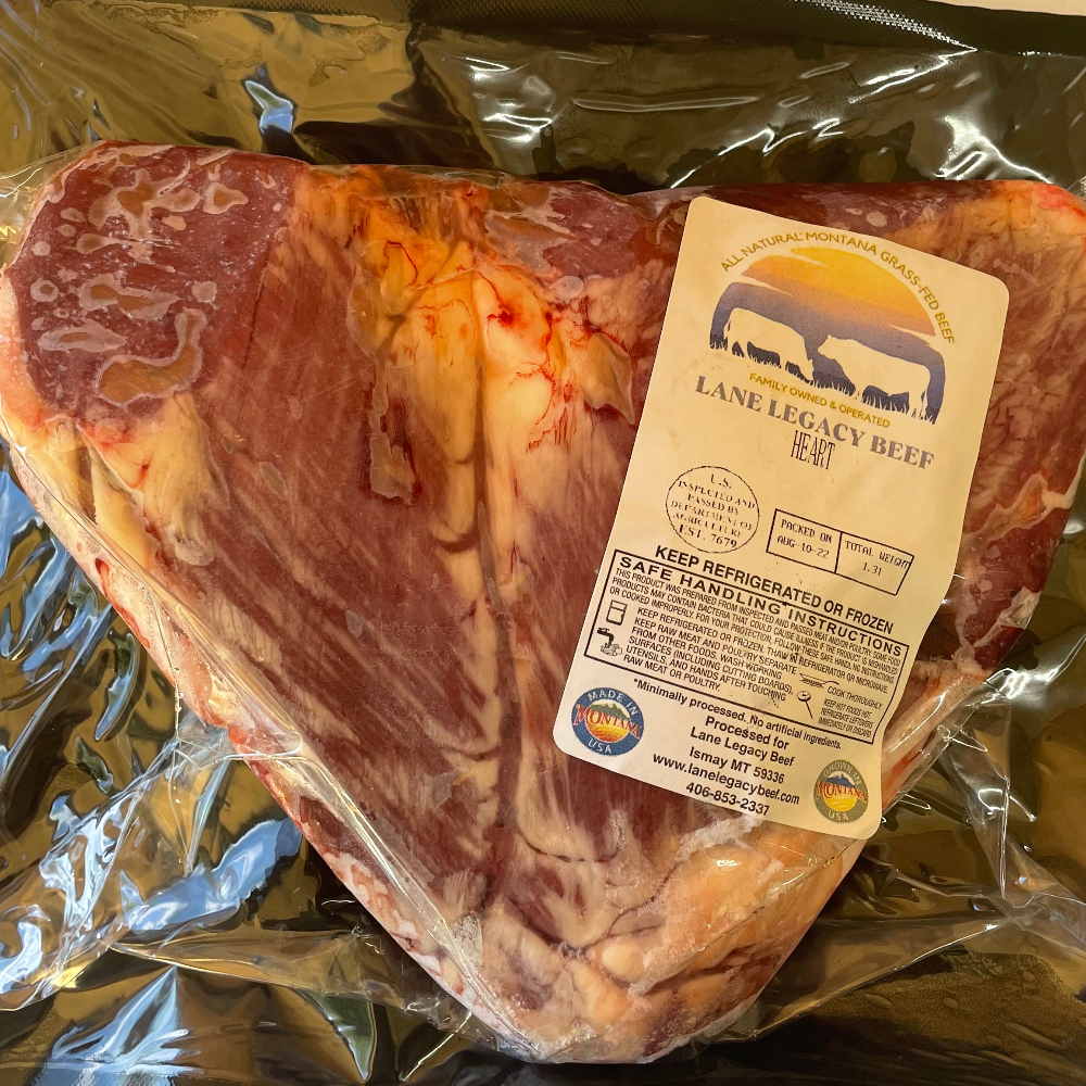 Packaged beef, Heart