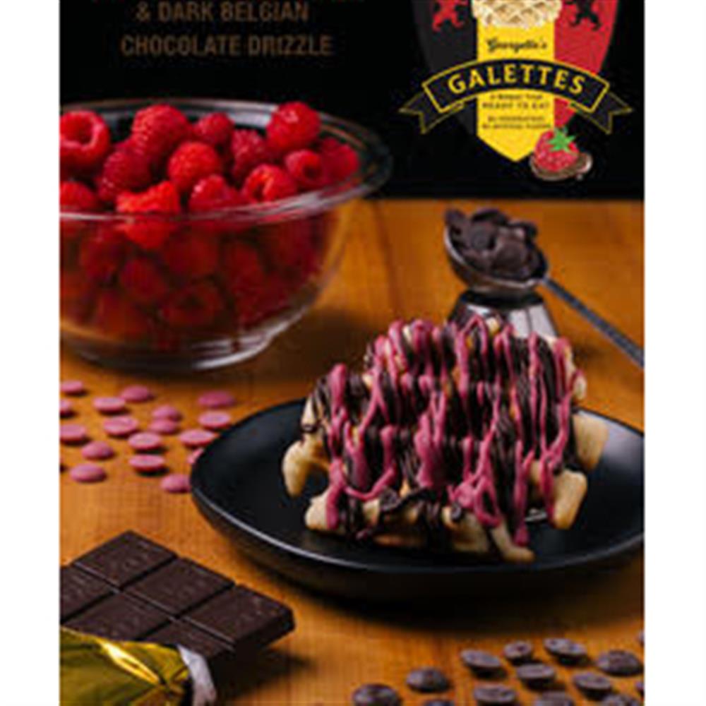 Galette, Ruby Raspberry and Dark Chocolate