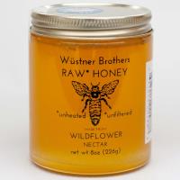 Honey Raw Wildflower 8 oz Retail