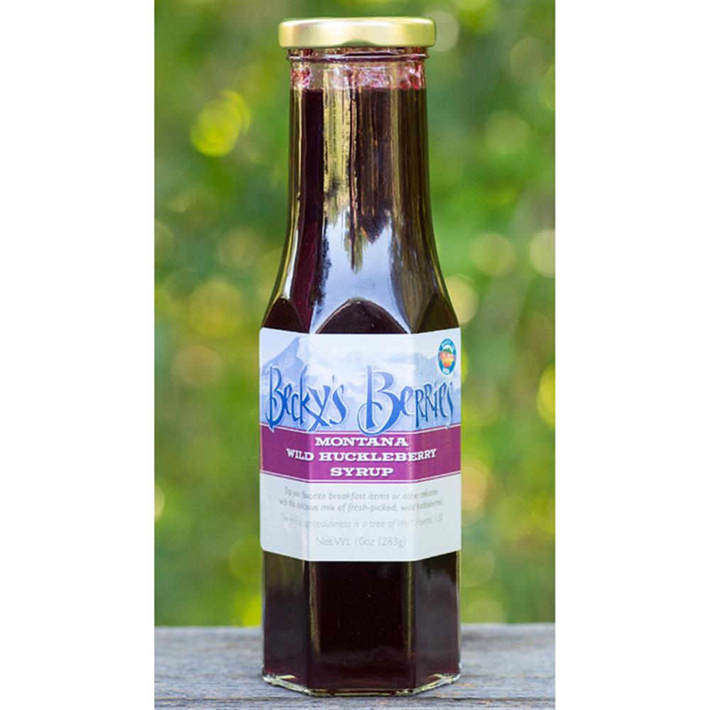 Packaged syrup, Huckleberry